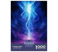 1000 Piece Jigsaw Puzzles for Teenagers Jigsaw Epic Lightning Adult Puzzles Relax Games Presents for Women Help The Brain Exercise 70x50cm/1000pcs