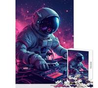 1000 Piece Jigsaw Puzzles for Teenagers Jigsaw Explore The Sound of Space Educational Games A Work of Art DIY Toys with Matching Poster And Trivia Sheet (38X52CM)