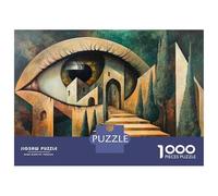 1000 Piece Jigsaw Puzzles for Teenagers Jigsaw Eye-catching Landscape Painting Jigsaw Relaxing Games Birthday Present Stress Reduction Gifts 70x50cm/1000pcs
