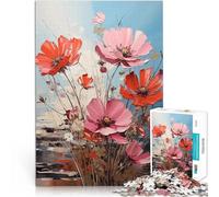 1000 Piece Jigsaw Puzzles for teenagers Jigsaw Flowers Acryl Style 2 Hands-on-Spiel Die Liebe zwischen Paaren stärken75x50cm