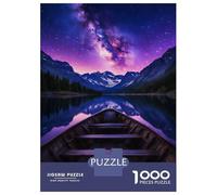 1000 Piece Jigsaw Puzzles for Teenagers Jigsaw Galaxy Reflections & Mountain Calm Jigsaw for Adults Hands-on Game But Fun And Humorous Help The Brain Exercise 38x26cm/1000pcs