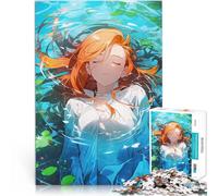 1000 Piece Jigsaw Puzzles for teenagers Jigsaw Girl in the lake Schwierig Schwer Geeignet für die Schreibtischdekoration52x38cm