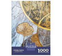 1000 Piece Jigsaw Puzzles for Teenagers Jigsaw Golden Botanical Art Adult Jigsaw Hands-on Game Enhance Memory Stress Reduction Gifts 70x50cm/1000pcs