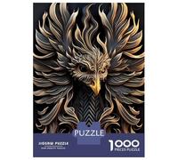 1000 Piece Jigsaw Puzzles for Teenagers Jigsaw Golden Queen Phoenix Jigsaw for Adults Hands-on Game But Fun And Humorous Help The Brain Exercise 70x50cm/1000pcs