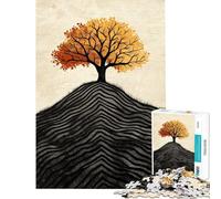 1000 Piece Jigsaw Puzzles for Teenagers Jigsaw Golden Roots Puzzles for Adults Brain Teaser Game Enhance Memory for Birthday, Chrismas (Size 38x52cm)