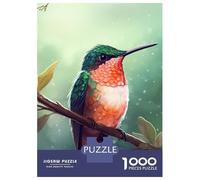 1000 Piece Jigsaw Puzzles for Teenagers Jigsaw Hummingbird Animals Jigsaw Relaxing Games A Work of Art Unique Birthday And Gifts 70x50cm/1000pcs