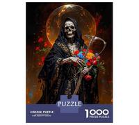 1000 Piece Jigsaw Puzzles for Teenagers Jigsaw Idyllic Cottage by A Stream Jigsaw Hands-on Game Hand Speed Race Deal As Gifts for The Whole Family 52x38cm/1000pcs