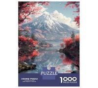 1000 Piece Jigsaw Puzzles for Teenagers Jigsaw Japan Temple Inspiration Jigsaw Relaxing Games A Work of Art Unique Birthday And Gifts 38x26cm/1000pcs