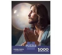 1000 Piece Jigsaw Puzzles for Teenagers Jigsaw Jesus Christ Christian Jigsaw for Adults Hands-on Game But Fun And Humorous Help The Brain Exercise 38x26cm/1000pcs