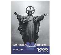 1000 Piece Jigsaw Puzzles for Teenagers Jigsaw Jesus Our Savior Teenager Puzzles Relaxing Games For Family Fun Deal As Gifts for The Whole Family 38x26cm/1000pcs