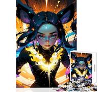 1000 Piece Jigsaw Puzzles for Teenagers Jigsaw Jinx Color Portrait Educational Game Pattern Assembly Toy Wall Decor Birthday Present,Travel Gifts, (50X75CM)