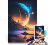 1000 Piece Jigsaw Puzzles for teenagers Jigsaw Lake Of Stellar Landscape Spielspielzeug Geschenk zum Geburtstag38x26cm