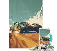 1000 Piece Jigsaw Puzzles for Teenagers Jigsaw Lancia Stratos on A Rally Difficult And Challenge A Work of Art Fun Games Suitable for People Aged 14 And Above (38X52CM)