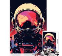 1000 Piece Jigsaw Puzzles for Teenagers Jigsaw Last Astronaut Toy Wall Decor Birthday Gift Hands-on Game Artists Collection, Fine Art Size 38x26cm