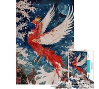 1000 Piece Jigsaw Puzzles for Teenagers Jigsaw Legend Phoenix Japan Puzzles for Adults Fun Games Wall Art Help The Brain Exercise (Size 50x75cm)