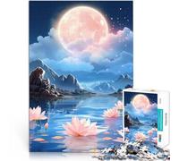 1000 Piece Jigsaw Puzzles for teenagers Jigsaw Magical Fantasy Landscape Familienaktivität tolles Geschenk38x26cm