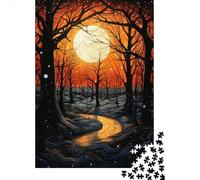 1000 Piece Jigsaw Puzzles for Teenagers Jigsaw Magical Forest Pathway Puzzle for Adults DIY Toys But Fun And Humorous for Birthday, Chrismas 70x50cm/1000pcs