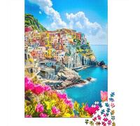 1000 Piece Jigsaw Puzzles for Teenagers Jigsaw Manarola, Italy A Colorful Coastal Gem Puzzle for Adults DIY Toys But Fun And Humorous for Birthday, Chrismas 70x50cm/1000pcs