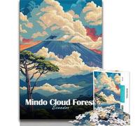 1000 Piece Jigsaw Puzzles for Teenagers Jigsaw Mindo Cloud Forest, Ecuador Educational Family Game Difficult Challenge Gift For Birthdays (size 50x75cm)