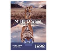 1000 Piece Jigsaw Puzzles for Teenagers Jigsaw Mindset Is Everything Jigsaw for Adults Hands-on Game But Fun And Humorous Help The Brain Exercise 38x26cm/1000pcs