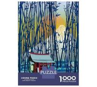 1000 Piece Jigsaw Puzzles for Teenagers Jigsaw On My Way to Mount Fuji Jigsaw Puzzle Anti-Stress Toys Wall Decoration for Birthday, Chrismas 38x26cm/1000pcs