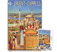 1000 Piece Jigsaw Puzzles for Teenagers Jigsaw Orient Express Toy Intellectual Game But Fun And Humorous Art Work Gift Size 50x75cm