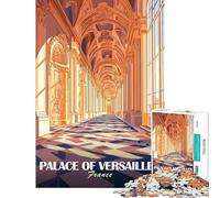 1000 Piece Jigsaw Puzzles for Teenagers Jigsaw Palace of Versailles Interior for Birthday, Chrismas A Work of Art Impossible Game for And from 14 Years And over (50x75cm)