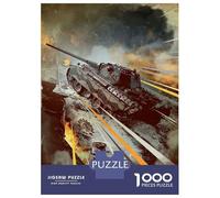 1000 Piece Jigsaw Puzzles for Teenagers Jigsaw Panther II in Action Jigsaw for Adults Hands-on Game But Fun And Humorous Help The Brain Exercise 52x38cm/1000pcs