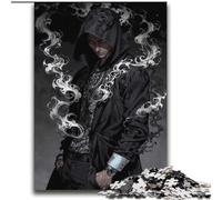 1000 Piece Jigsaw Puzzles for Teenagers Jigsaw Phantom Whispers︰ The Hooded Harbinger Educational Family Game Difficult Challenge Gift For Birthdays (size 38x52cm)