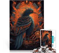 1000 Piece Jigsaw Puzzles for teenagers Jigsaw Phoenix Bird Beloved Denkspiel Geburtstagsgeschenk, Geschenke, Wandkunst75x50cm