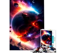 1000 Piece Jigsaw Puzzles for Teenagers Jigsaw Planet Hunters Toys Educational Games Educational Games Learning Educational Gifts Ideas (Size 38x26cm)