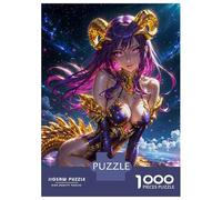 1000 Piece Jigsaw Puzzles for Teenagers Jigsaw Purple Anime Girl Princess Jigsaw for Adults Hands-on Game But Fun And Humorous Help The Brain Exercise 52x38cm/1000pcs
