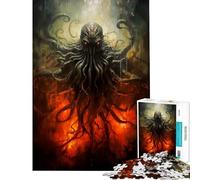 1000 Piece Jigsaw Puzzles for Teenagers Jigsaw Rising from The Depths Fun at Home Activities, Tough Challenge Hands-on Game for And 14 Years And over (50x75cm)