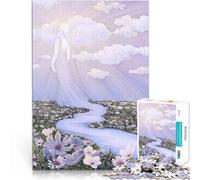 1000 Piece Jigsaw Puzzles for teenagers Jigsaw River and Sky Spirit Lernspielzeug Wunschliste mit dem Weihnachtsmann38x26cm