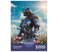 1000 Piece Jigsaw Puzzles for Teenagers Jigsaw Samurai Warrior Jigsaw for Adults Hands-on Game But Fun And Humorous Help The Brain Exercise 70x50cm/1000pcs
