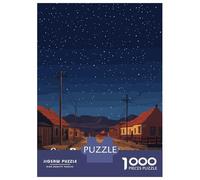 1000 Piece Jigsaw Puzzles for Teenagers Jigsaw San Pedro De Atacama Night Puzzle for Adults Relax Games Home Decoration Stress Reduction Gifts 52x38cm/1000pcs