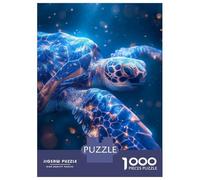 1000 Piece Jigsaw Puzzles for Teenagers Jigsaw Sea Turtle Cosmic Odyssey Jigsaw Puzzle Anti-Stress Toys Wall Decoration for Birthday, Chrismas 52x38cm/1000pcs