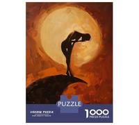 1000 Piece Jigsaw Puzzles for Teenagers Jigsaw Silhouette Under Sun Adult Jigsaw Puzzle Hands-on Game For Family Fun Help The Brain Exercise 70x50cm/1000pcs
