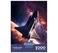 1000 Piece Jigsaw Puzzles for Teenagers Jigsaw Space Shuttle Adult Jigsaw Puzzle Relax Games Wall Art Unique Birthday And Gifts 52x38cm/1000pcs
