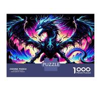 1000 Piece Jigsaw Puzzles for Teenagers Jigsaw Spectrum Drake Puzzle for Adults Relax Games Home Decoration Stress Reduction Gifts 52x38cm/1000pcs