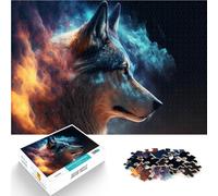 1000 Piece Jigsaw Puzzles for teenagers Jigsaw Spirit Siberian Husky Hands-on-Spiel Heimdekoration Spielzeug52x38cm