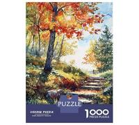 1000 Piece Jigsaw Puzzles for Teenagers Jigsaw Steps to Fall Adult Jigsaw Puzzle Relax Games Wall Art Unique Birthday And Gifts 70x50cm/1000pcs