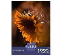 1000 Piece Jigsaw Puzzles for Teenagers Jigsaw Sunflower Ghost Jigsaw Relaxing Games A Work of Art Unique Birthday And Gifts 52x38cm/1000pcs