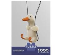 1000 Piece Jigsaw Puzzles for Teenagers Jigsaw Swinging Duckling Meme Adult Jigsaw Puzzle Hands-on Game For Family Fun Help The Brain Exercise 52x38cm/1000pcs