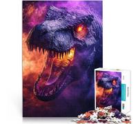 1000 Piece Jigsaw Puzzles for teenagers Jigsaw T Rex Jurassic Dinosaur Hands-on-Spiel Kunstwerk Geschenk52x38cm