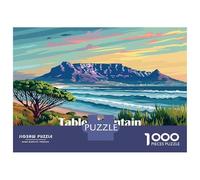 1000 Piece Jigsaw Puzzles for Teenagers Jigsaw Table Mountain, South Africa Jigsaw DIY Toys Home Decoration Unique Birthday And Gifts 70x50cm/1000pcs