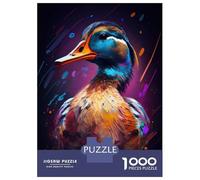 1000 Piece Jigsaw Puzzles for Teenagers Jigsaw The Chatty Duck Jigsaw for Adults Hands-on Game But Fun And Humorous Help The Brain Exercise 52x38cm/1000pcs