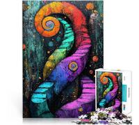 1000 Piece Jigsaw Puzzles for teenagers Jigsaw The Infinite Spiral 鈥6Path to the Cosmos Familienspaß Wichtelgeschenke75x50cm