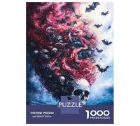 1000 Piece Jigsaw Puzzles for Teenagers Jigsaw The Scream Stained Glass Mosaic Artwork Puzzle for Adults DIY Toys But Fun And Humorous for Birthday, Chrismas 38x26cm/1000pcs