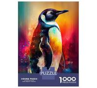 1000 Piece Jigsaw Puzzles for Teenagers Jigsaw The Sociable Penguins Adult Puzzles Toy Wall Decor Presents for Women Unique Birthday And Gifts 70x50cm/1000pcs